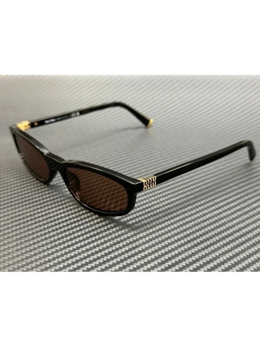 New Miu Miu Women Black Sunglasses 54-17-140